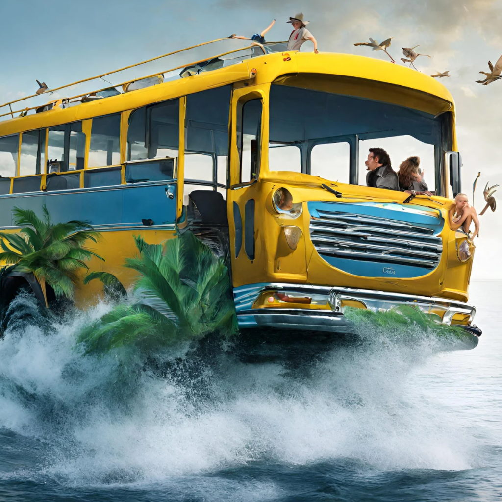 未知の世界への冒険！海に浮かぶ水陸両用バスの魅力に迫る